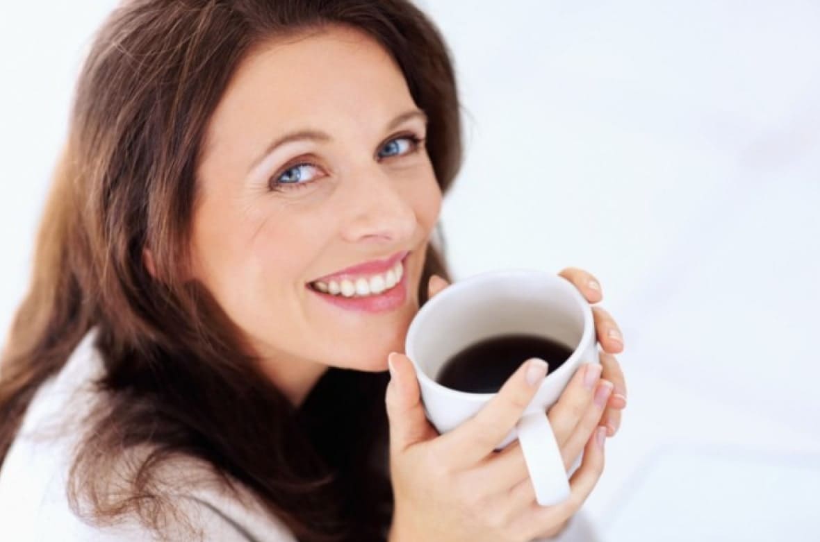 После чистка зубов